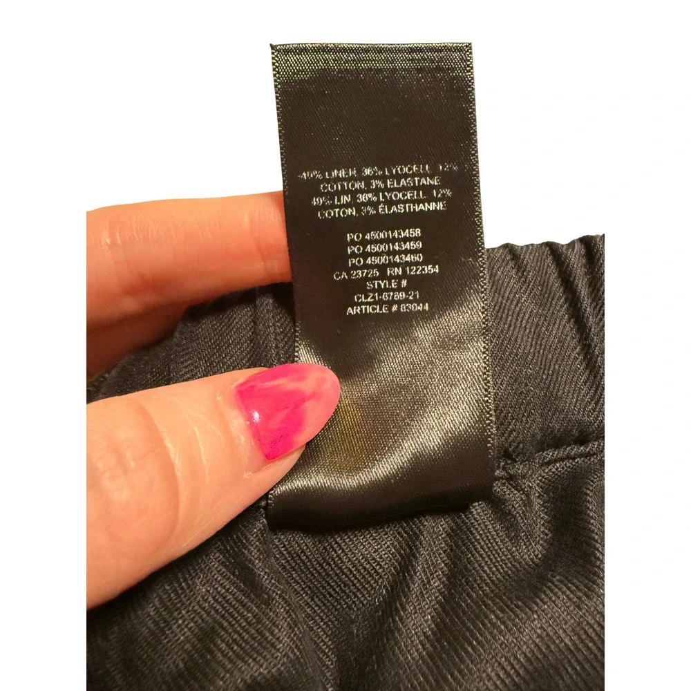 Babaton Aritzia Dexter Pants Black Elastic Waist Jogger 83044 Womens S